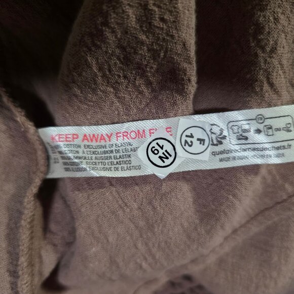 NWT Free People What A Time Drop-Waist Mini Dress L - Picture 12 of 12